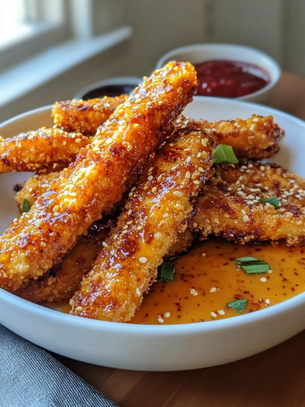 Honey Mustard Tofu Tenders