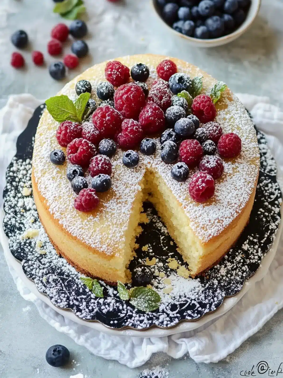Wheat-Free Sponge Cake