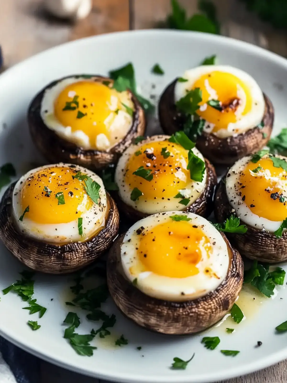 Fluffy Quail Egg Stuffed Mushrooms for an Impressive Brunch Fluffy Quail Egg Stuffed Mushrooms