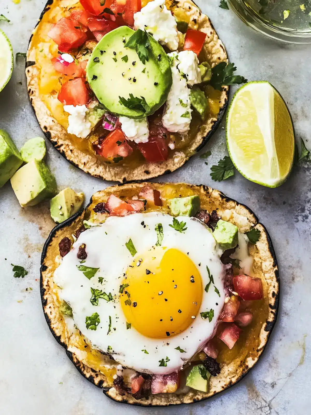 Breakfast Tostadas