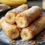 Delicious Banana Pudding Egg Rolls for a Fun Twist Banana Pudding Egg Rolls