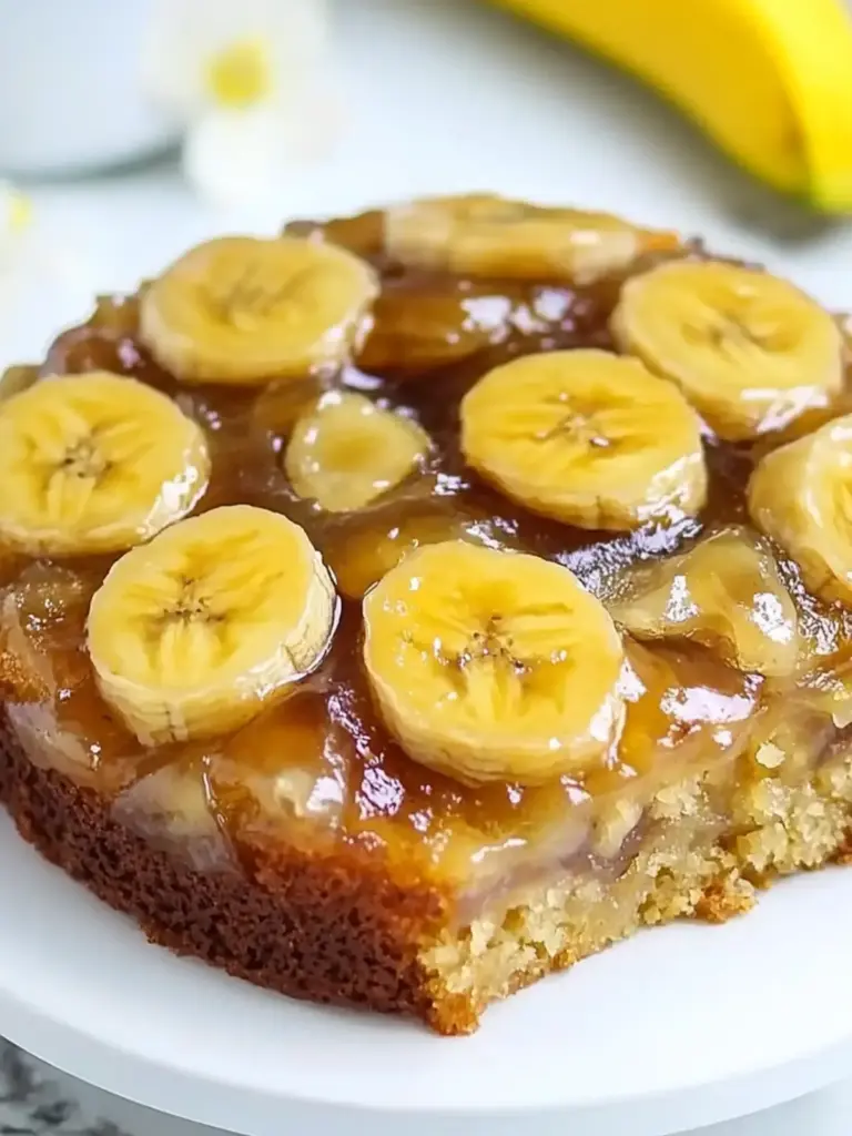 Banana Upside Down Cake