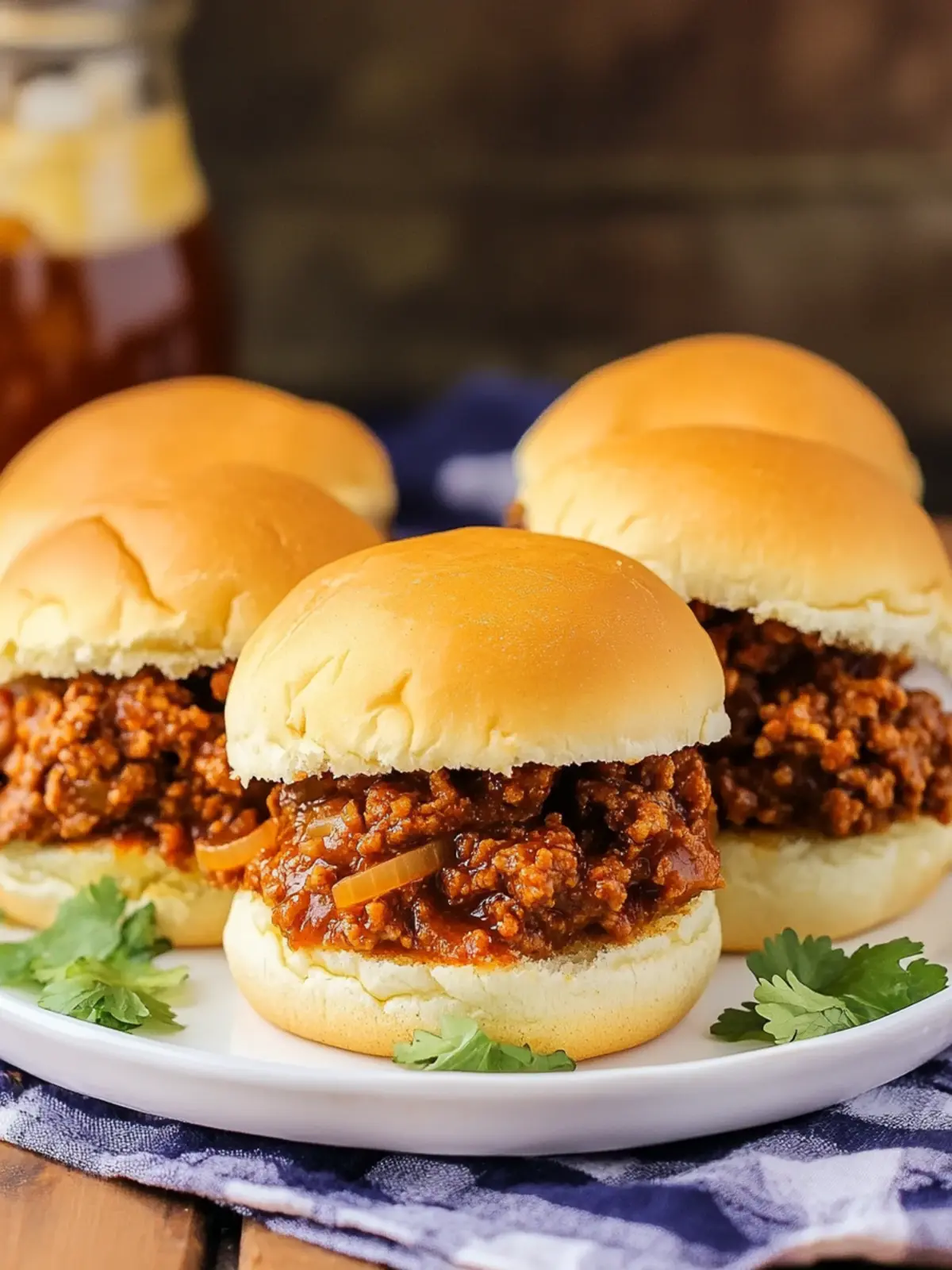 Slow Cooker Root Beer Sloppy Joe Sliders