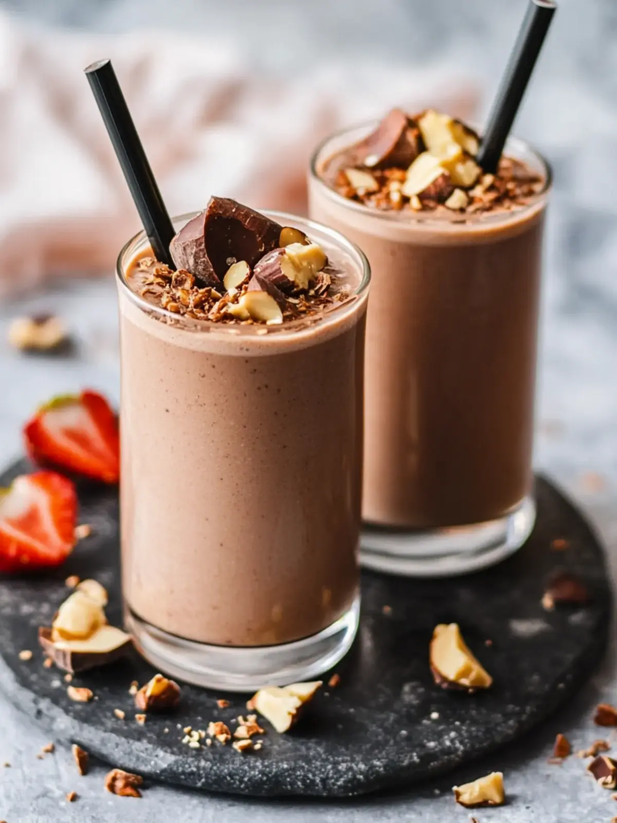 Cocoa Hazelnut Muscle Smoothie