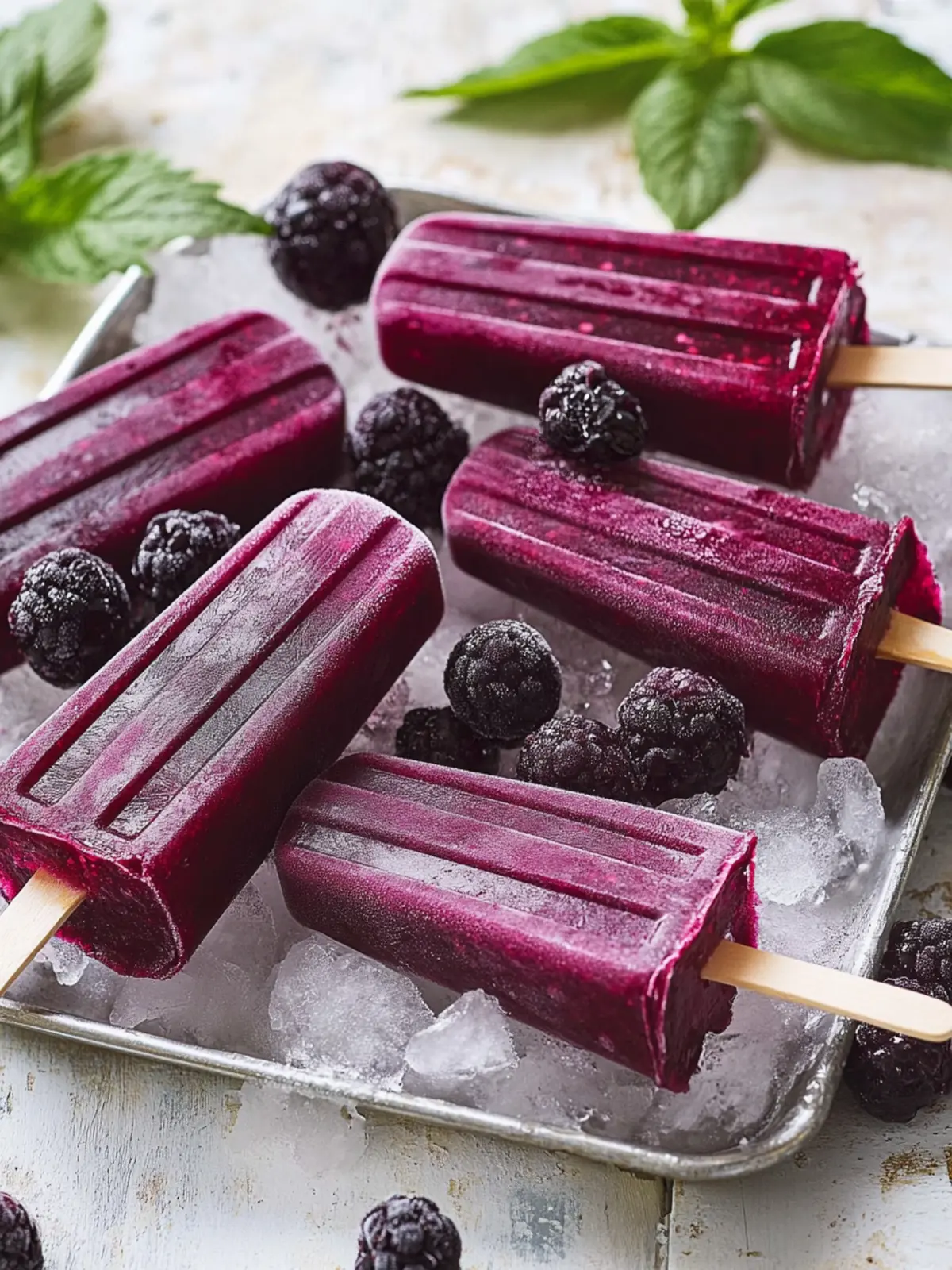 Elderberry Popsicles