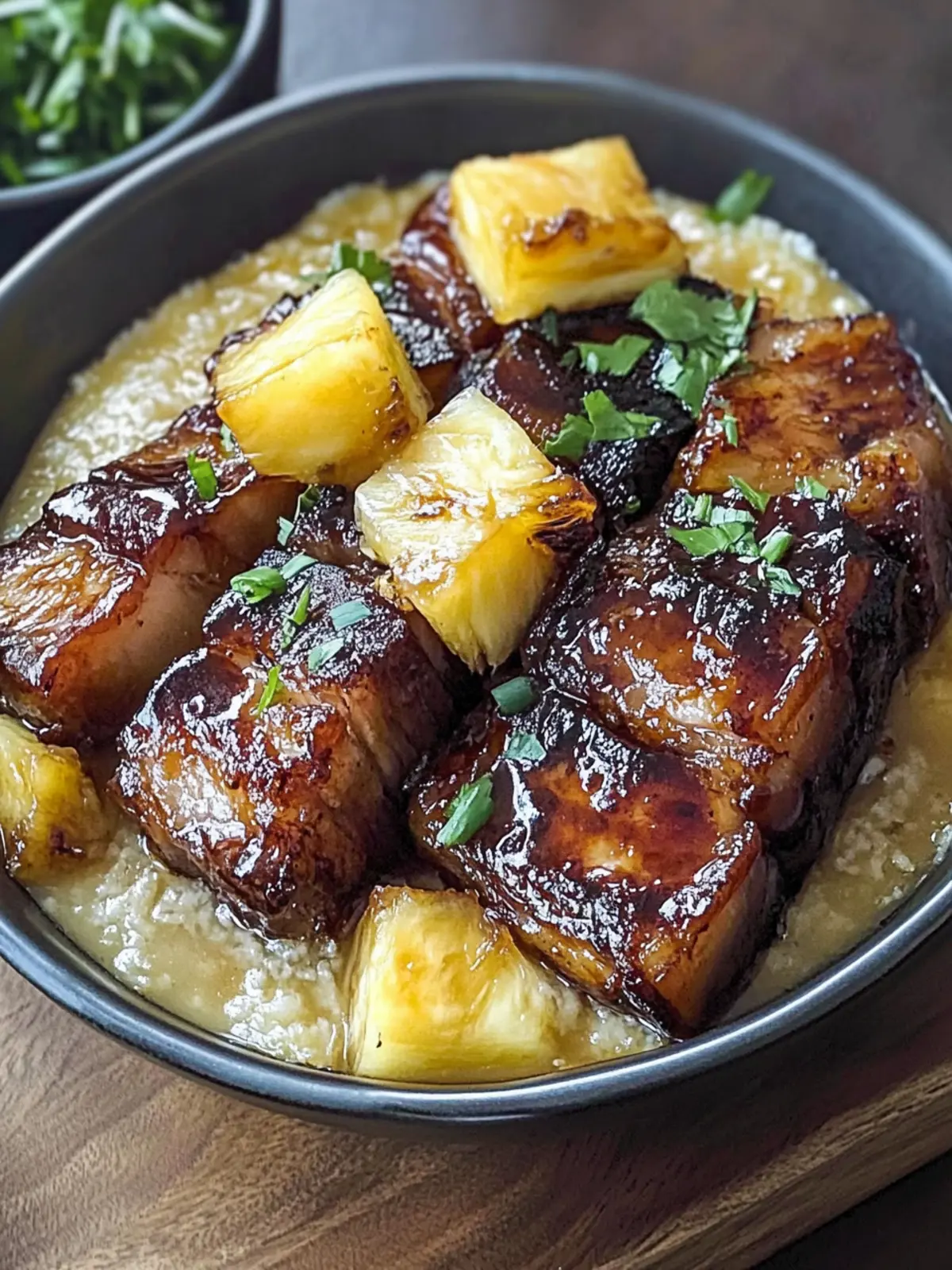 Pineapple-Glazed Pork Belly