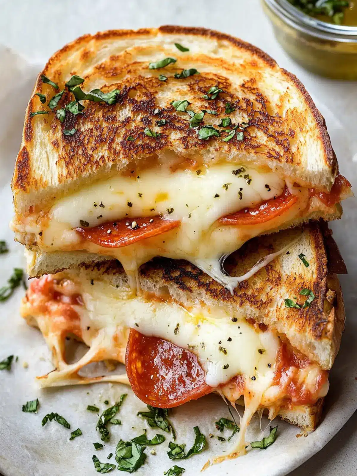 Pizza Grilled Cheese