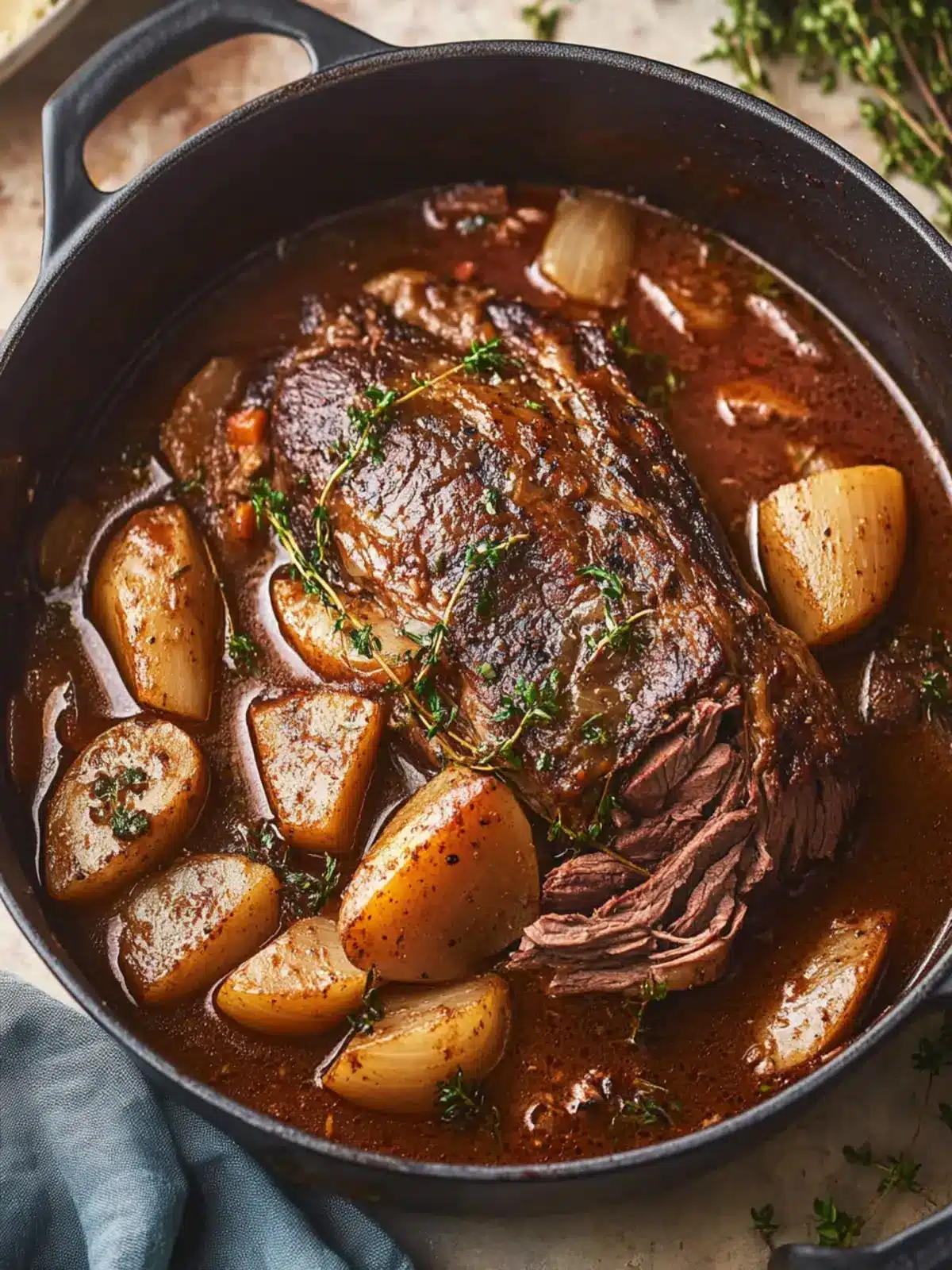 Dutch Oven–Braised Chuck Roast