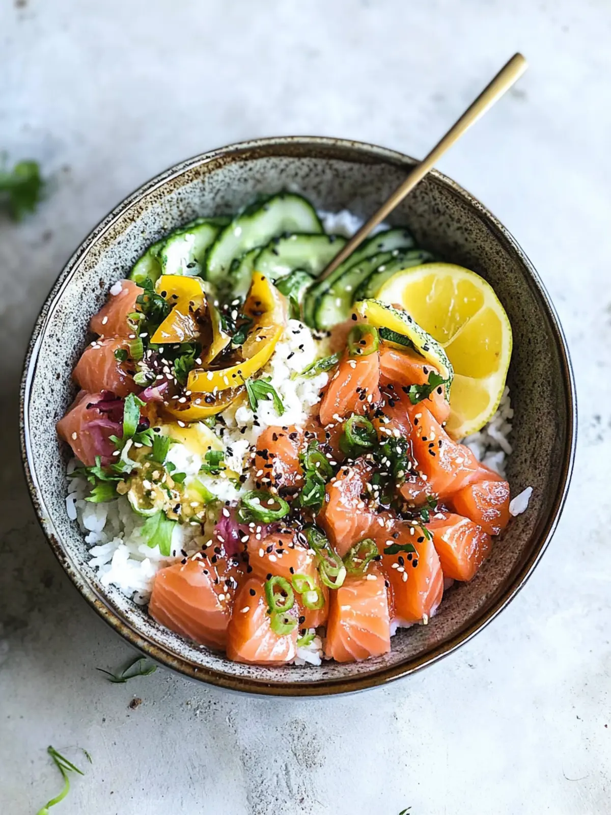 Delicious Miso Soy Salmon Sashimi Bowl in Just 15 Minutes Miso Soy Salmon Sashimi Bowl