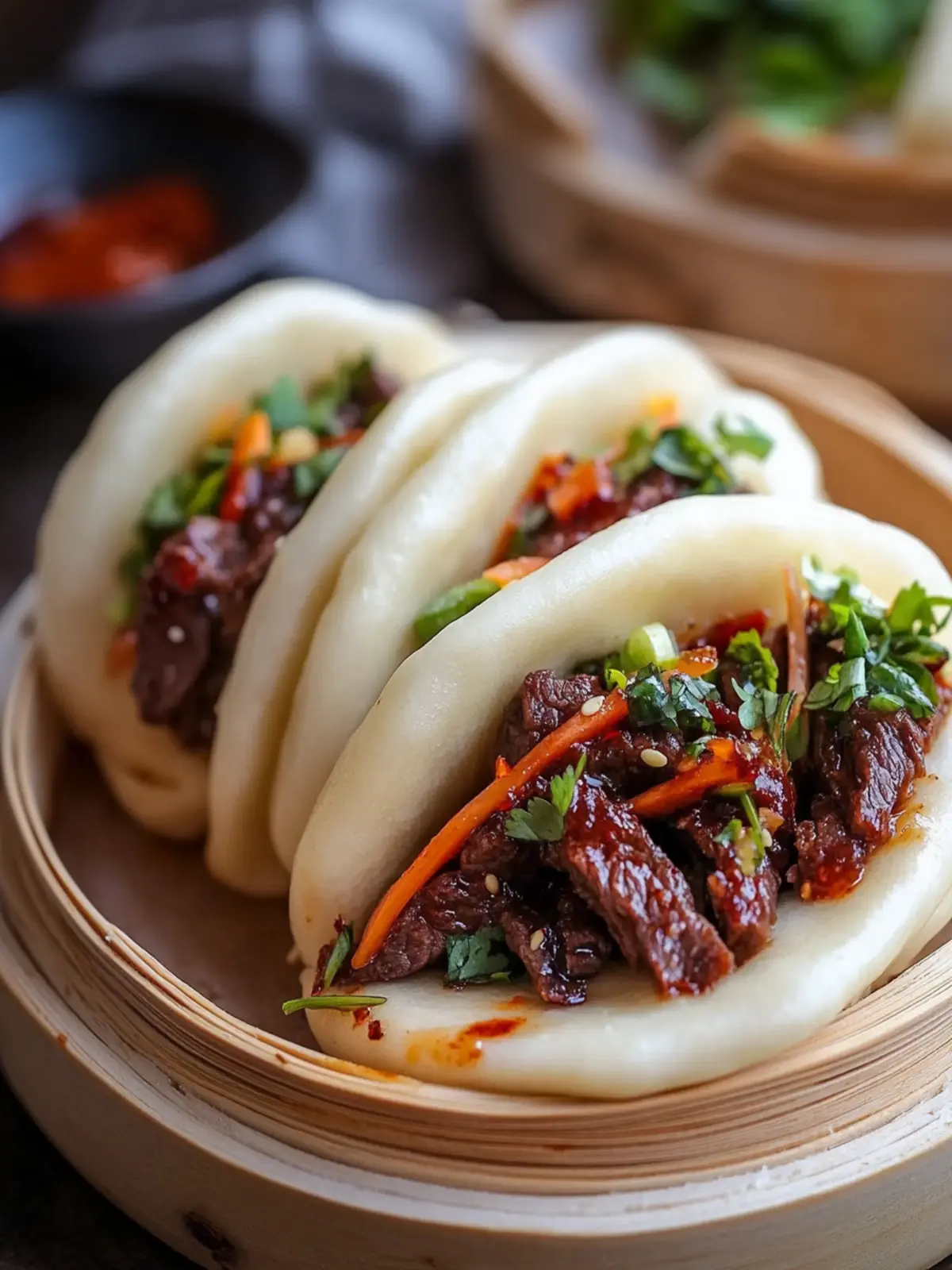 Tender Beef Bao Buns
