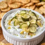 Fried Dill Pickle Dip