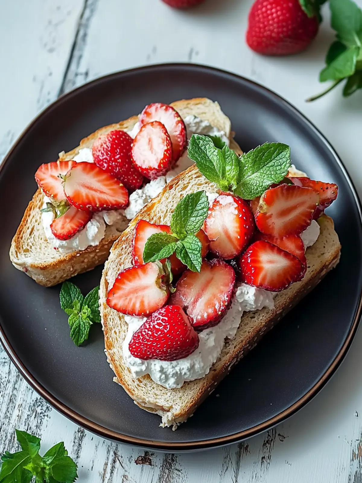 Strawberry Tea Sandwiches