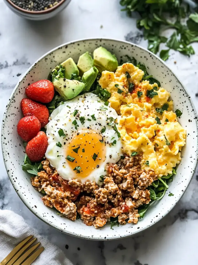 High Protein Breakfast Bowl
