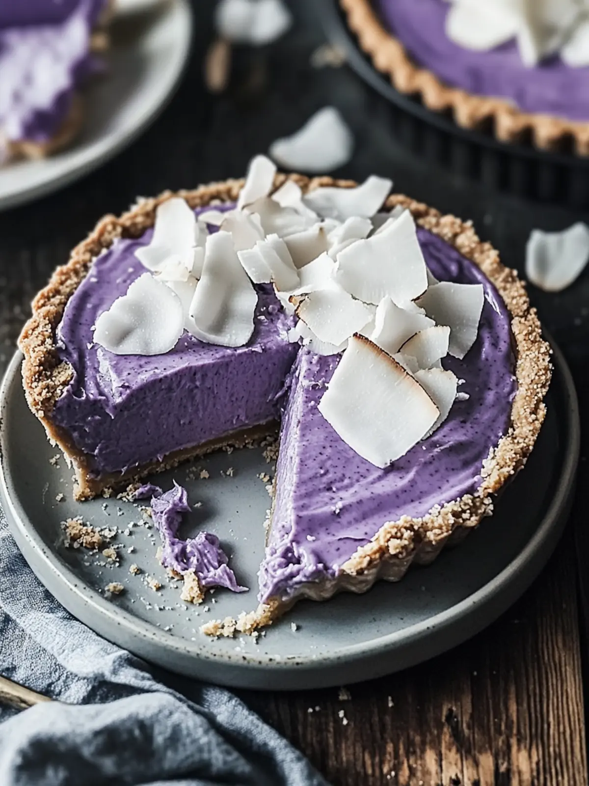 Ube & Coconut Cream Pie