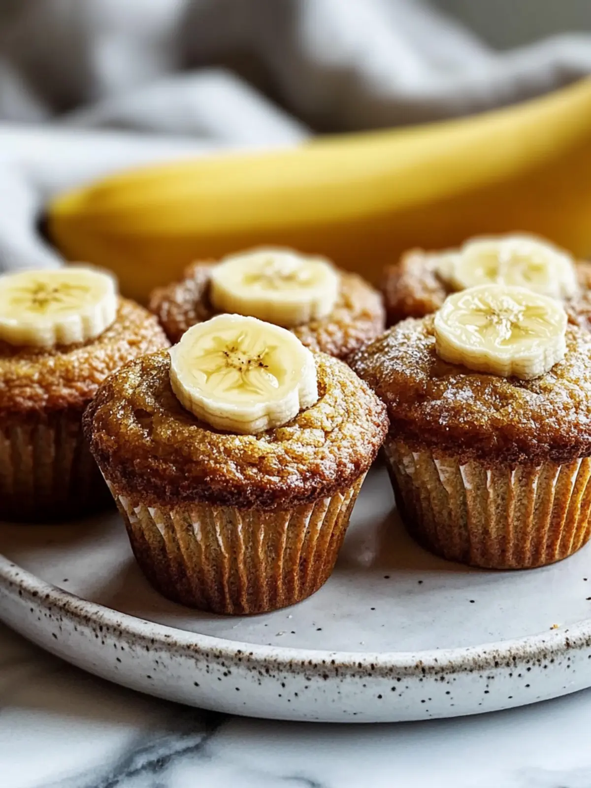 Banana Bread Muffin Tops