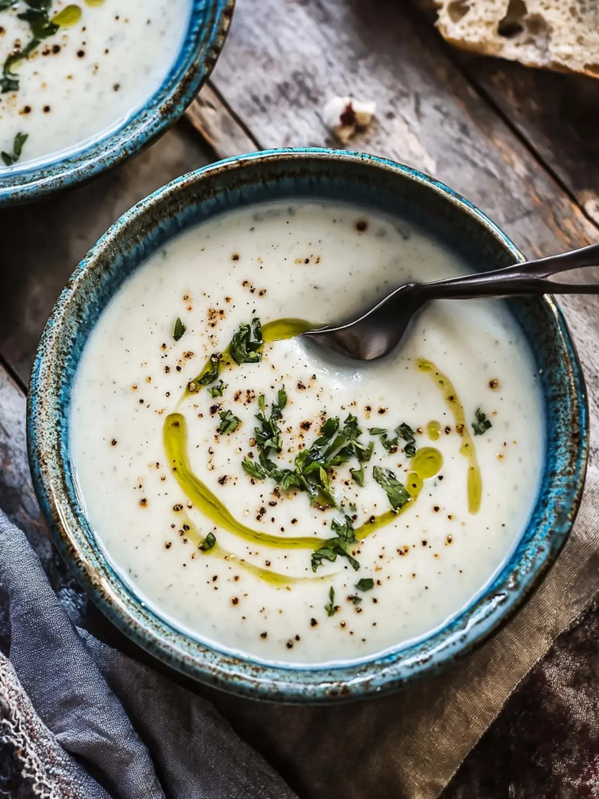 Creamy Hot Yoghurt Soup