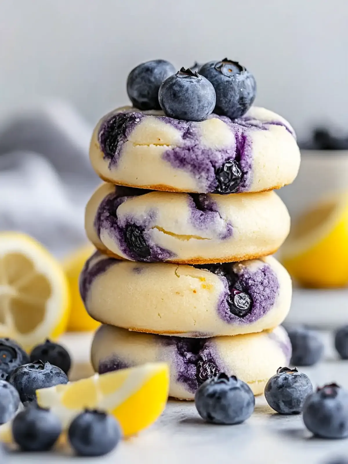 Lemon Blueberry Cheesecake Cookies: A Sweet Twist on Classics Lemon Blueberry Cheesecake Cookies