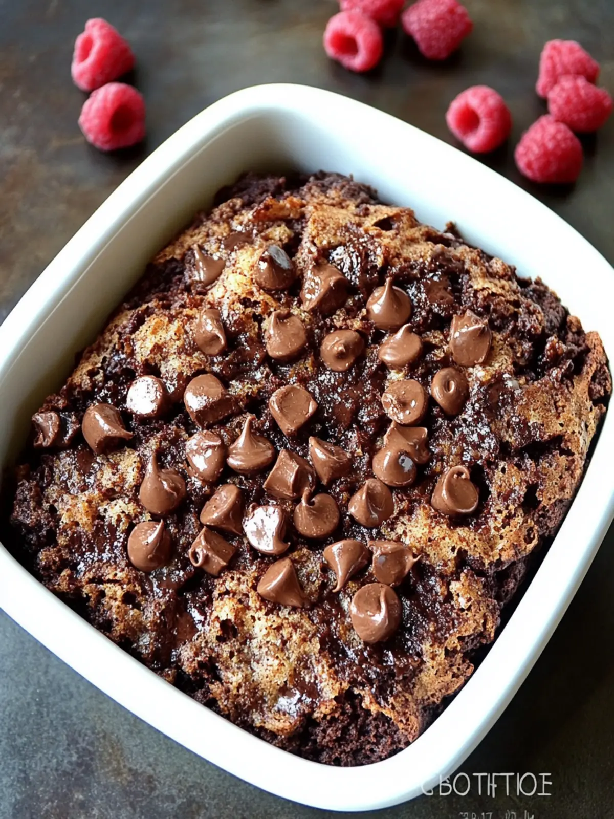 Brownie Batter Breakfast Bake