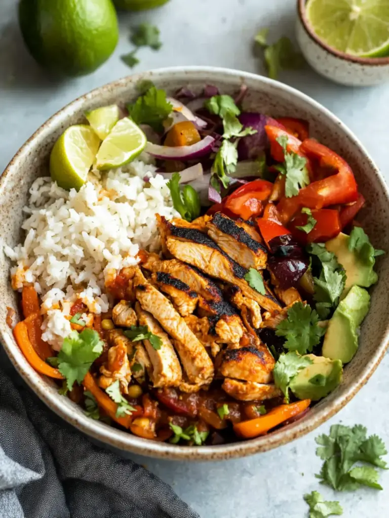 Chicken Fajita Bowl