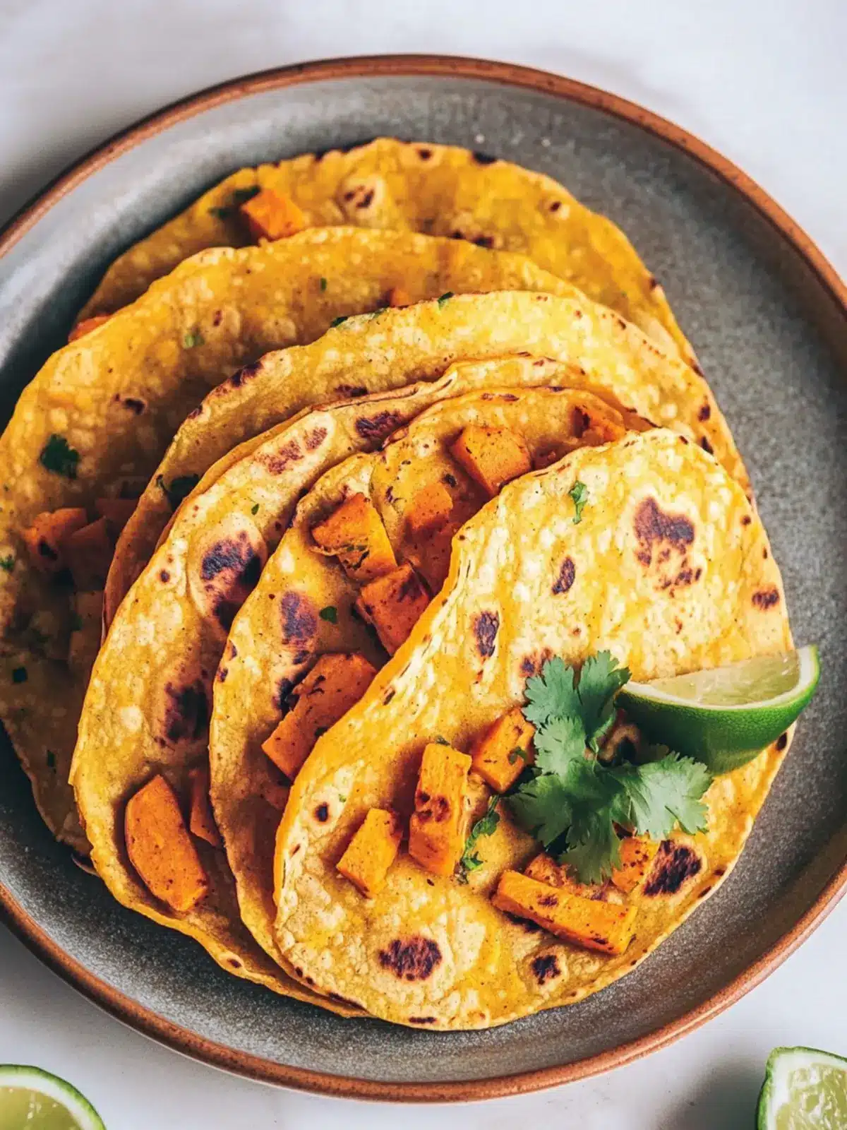 Sweet Potato Tortillas