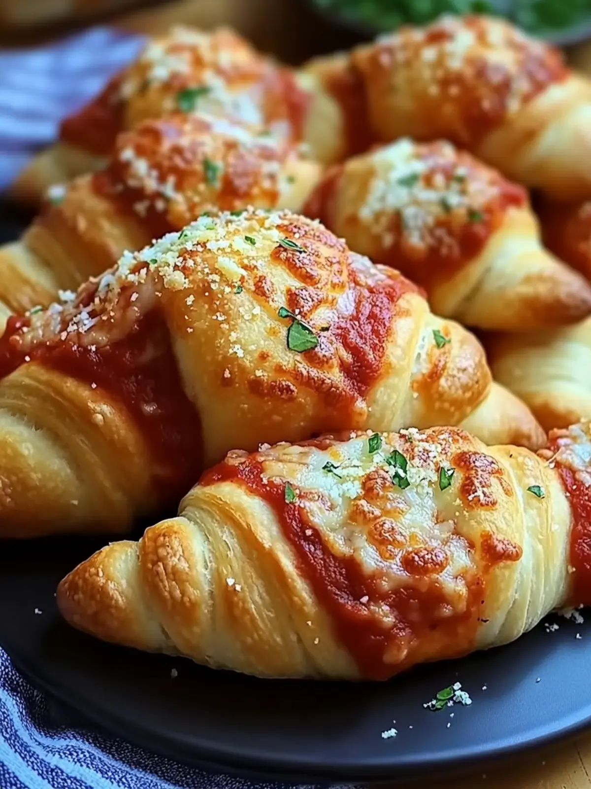 Pizza Stuffed Crescent Rolls