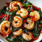 Spicy Garlic Shrimp and Swiss Chard Stir Fry