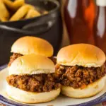 Slow Cooker Root Beer Sloppy Joe Sliders