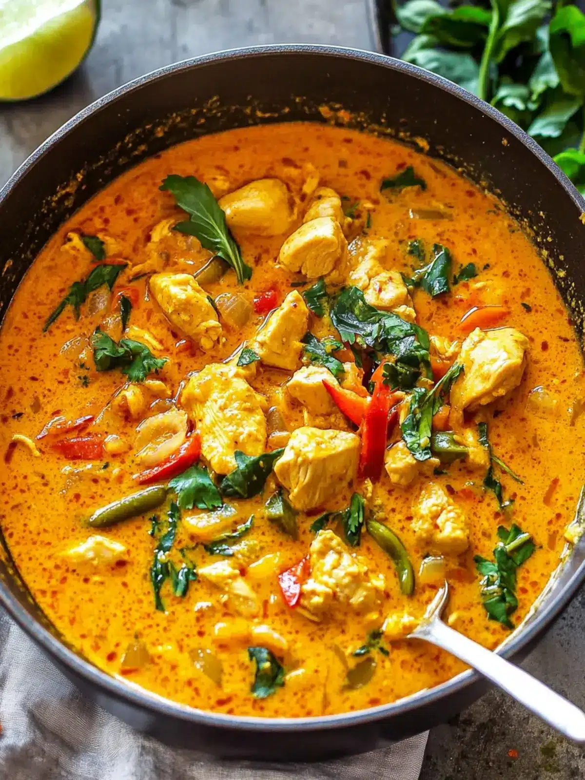 Aromatic Thai Karee Curry Chicken