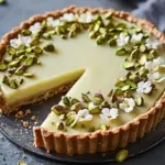 White Chocolate Pistachio Tart