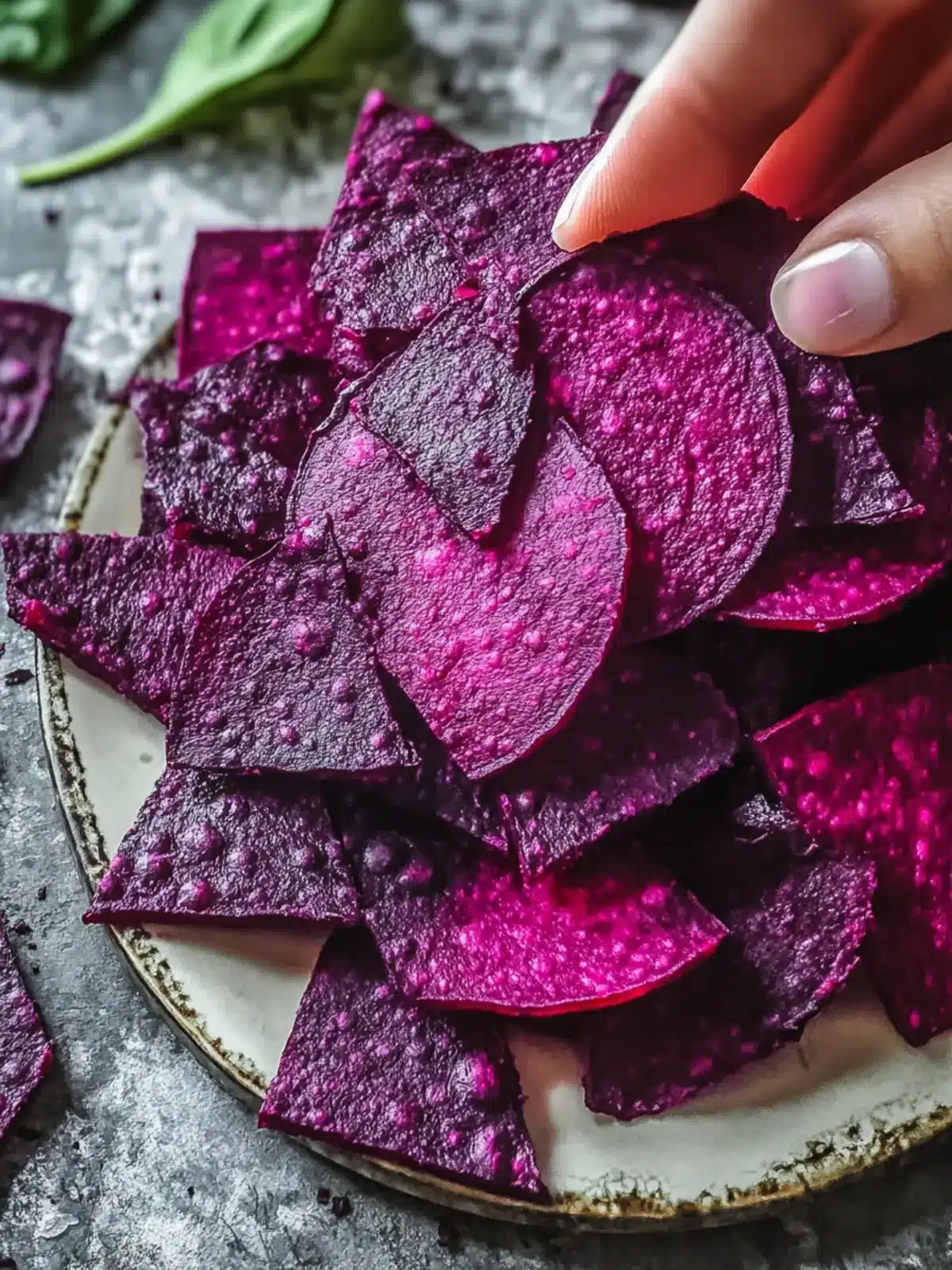 Gluten-Free Beet Crackers