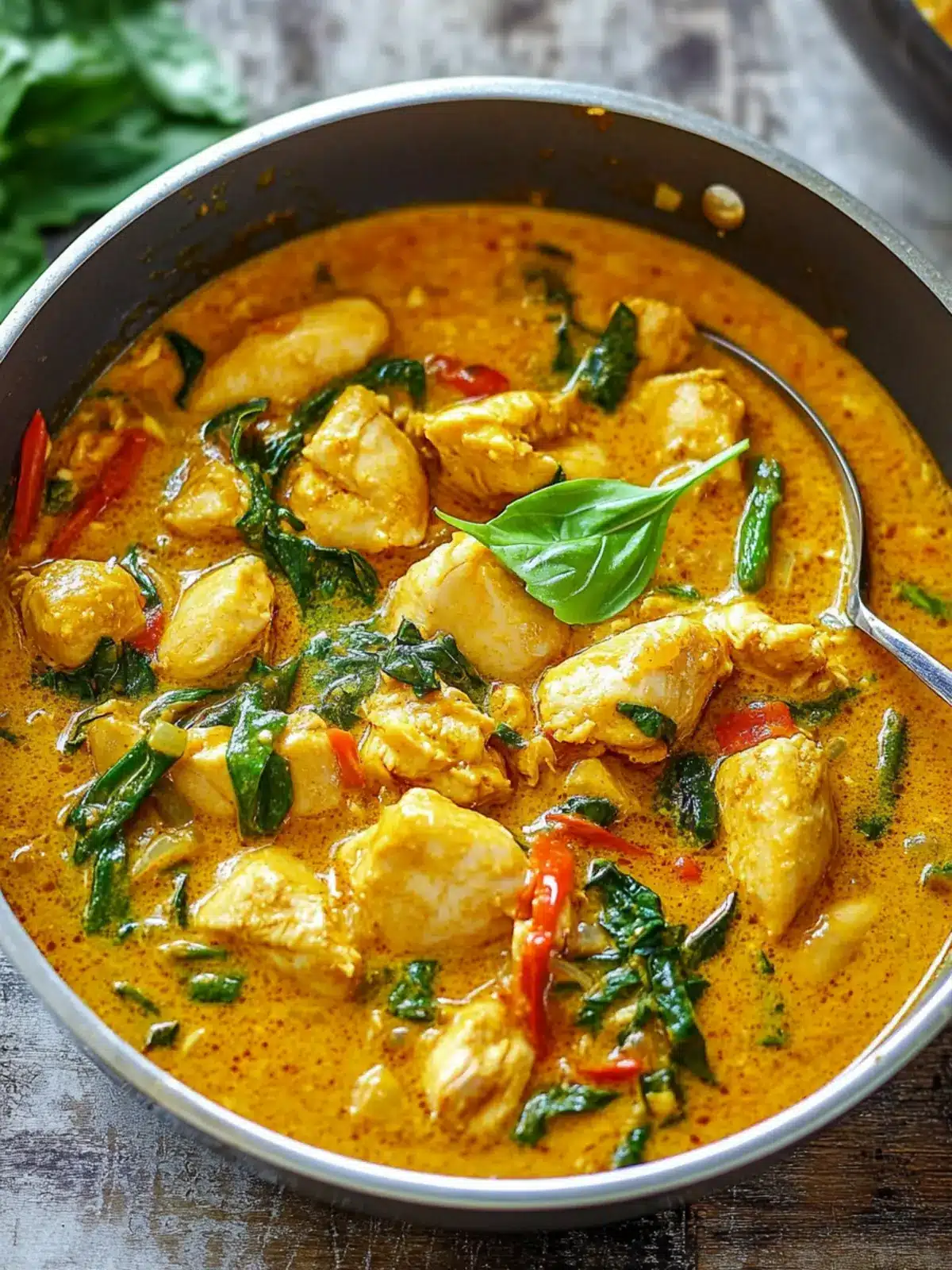 Aromatic Thai Karee Curry Chicken