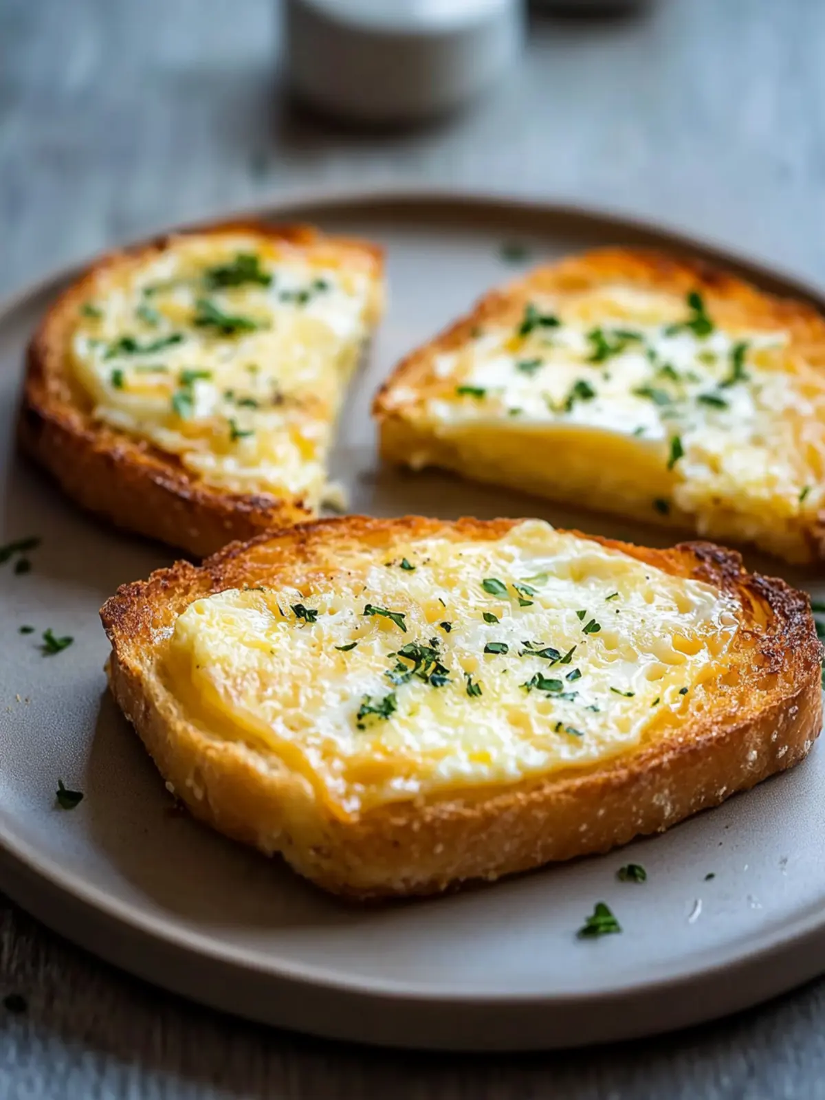 Egg and Cheese Toasts