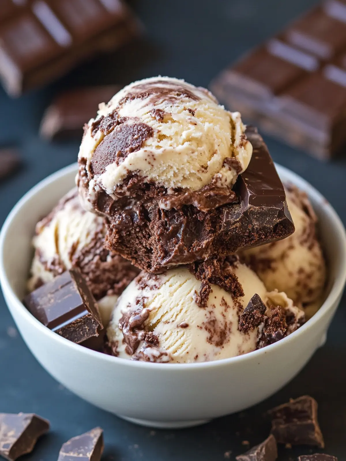 Decadent Brownie Chocolate Swirl Ice Cream You’ll Love Brownie Chocolate Swirl Ice Cream