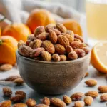 Orange Candied Almonds