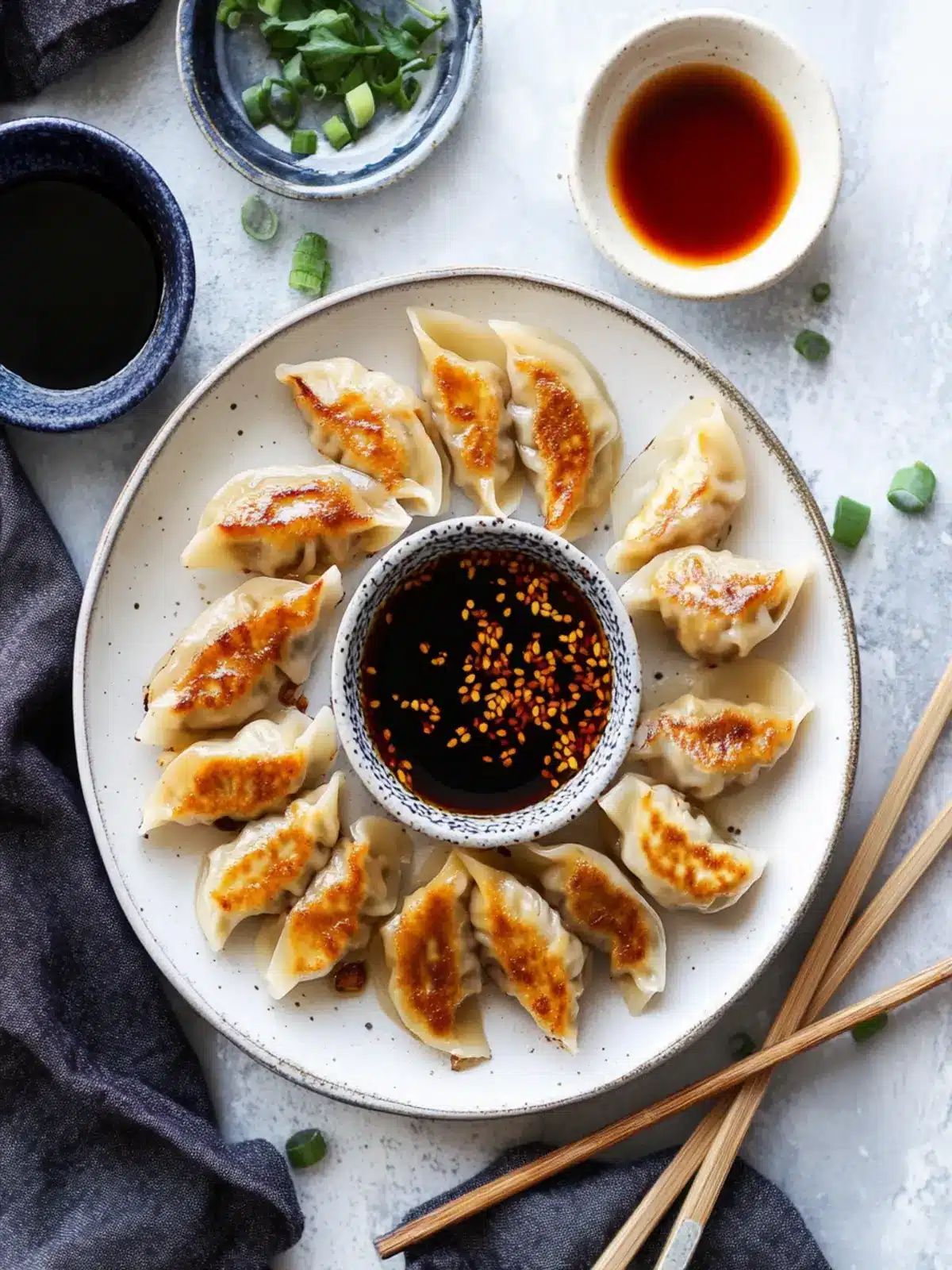 Kimchi Tofu Mandu