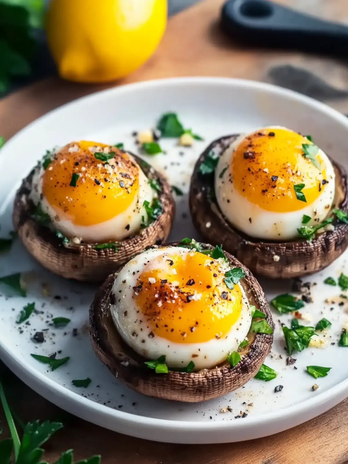 Fluffy Quail Egg Stuffed Mushrooms for an Impressive Brunch Fluffy Quail Egg Stuffed Mushrooms