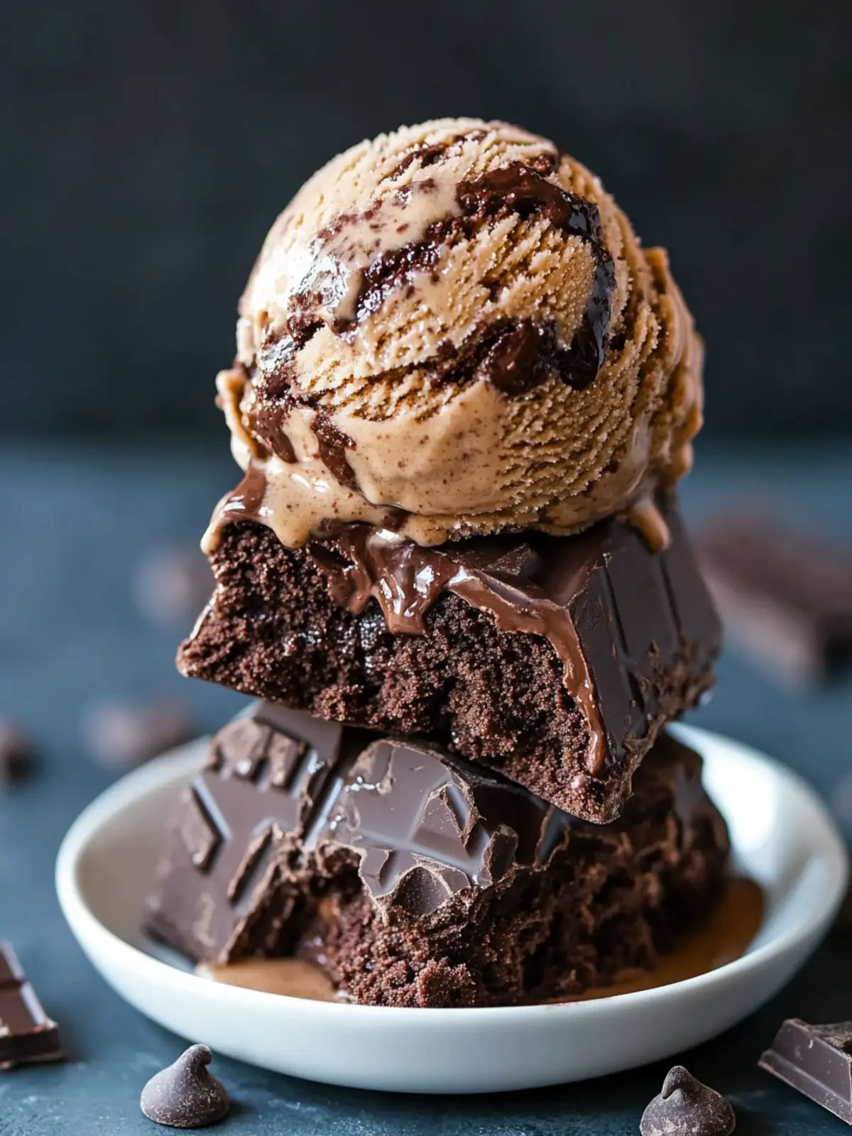 Decadent Brownie Chocolate Swirl Ice Cream You’ll Love Brownie Chocolate Swirl Ice Cream