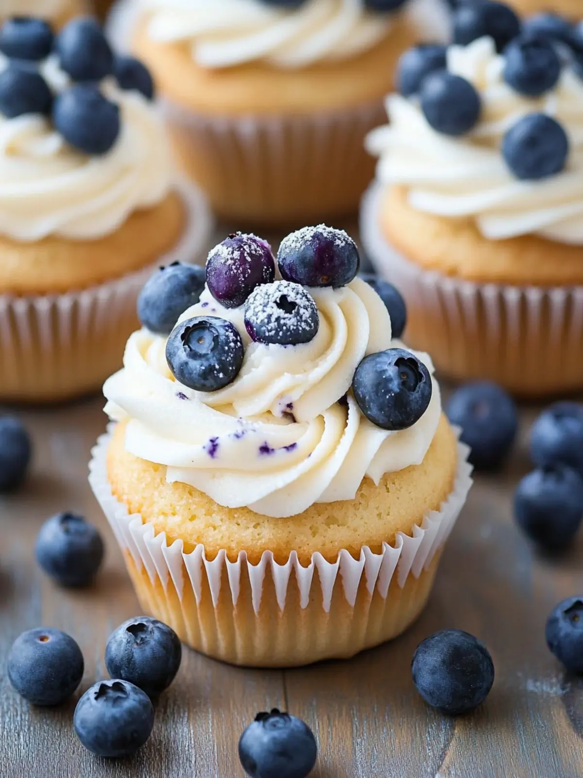 Delicious Blueberry French Toast Cupcakes You’ll Adore Blueberry French Toast Cupcakes