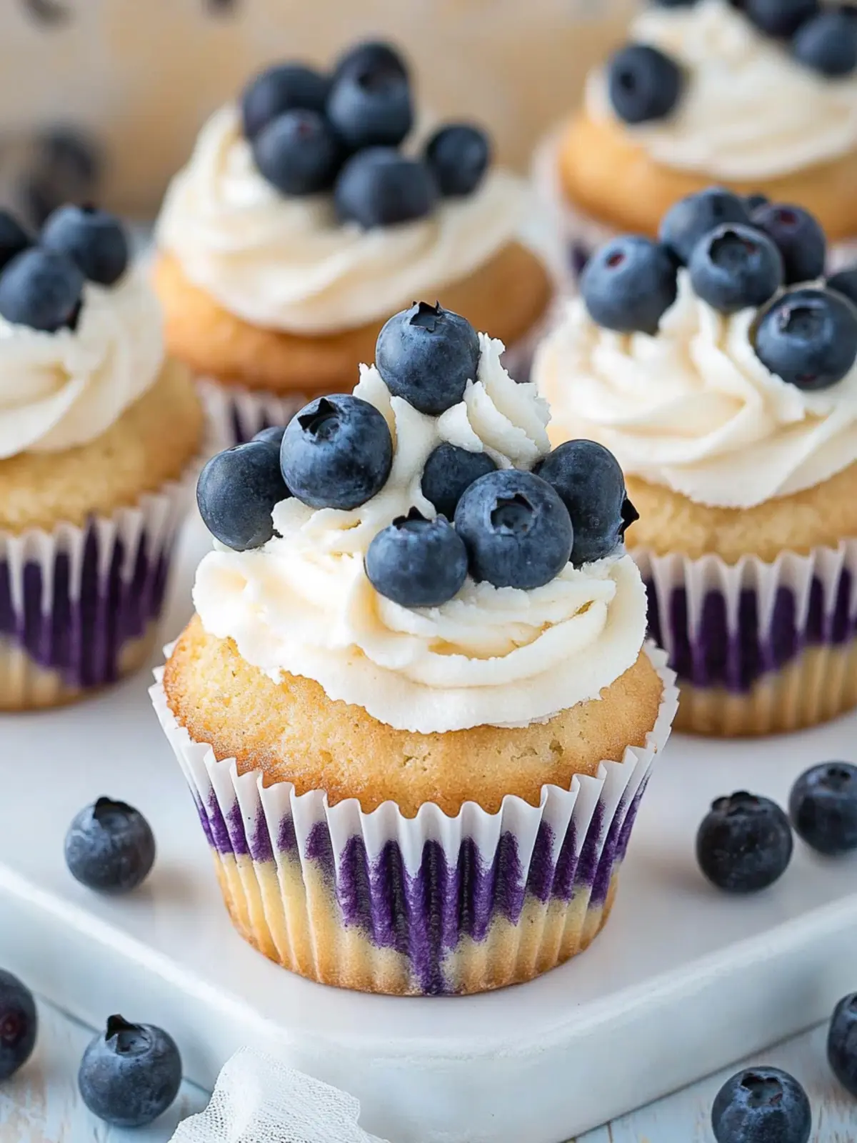 Delicious Blueberry French Toast Cupcakes You’ll Adore Blueberry French Toast Cupcakes