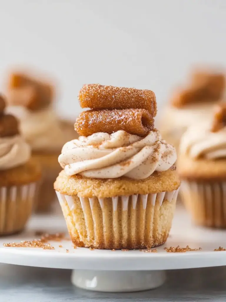Churro Cupcakes