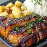 Pineapple-Glazed Pork Belly