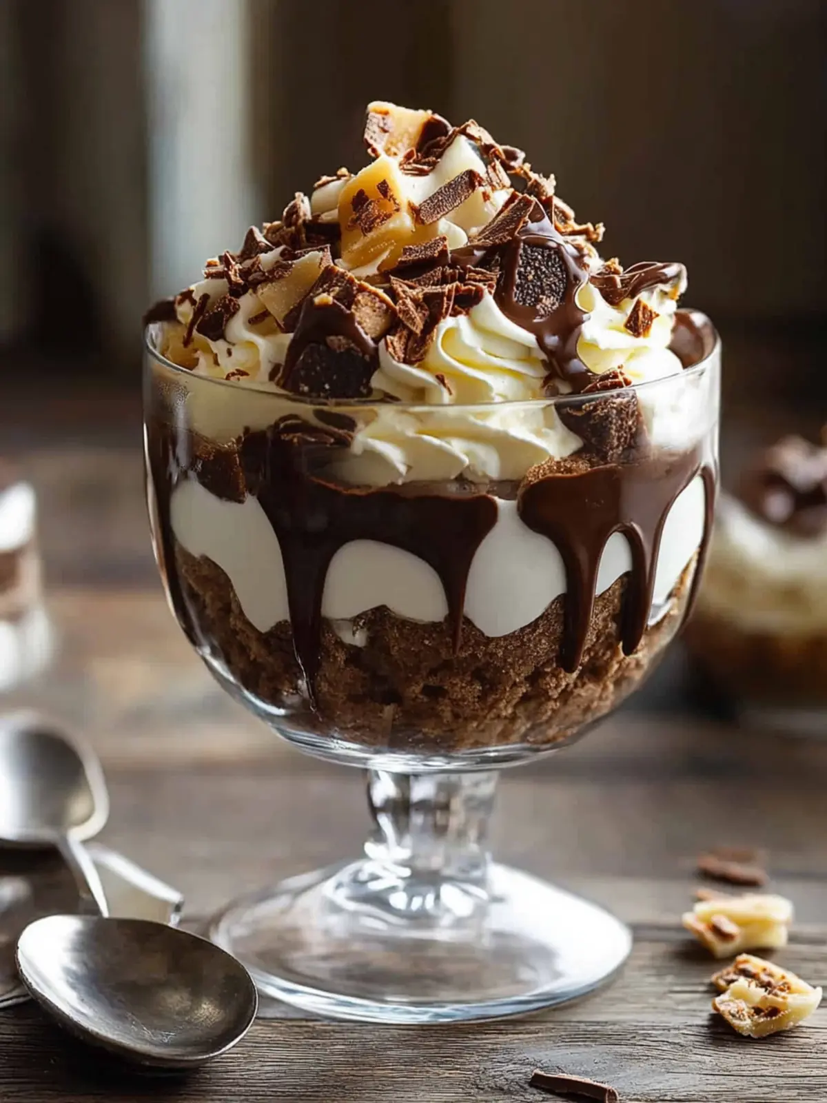 Indulge in a Decadent Chocolate Toffee Trifle Delight Chocolate Toffee Trifle