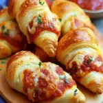 Pizza Stuffed Crescent Rolls