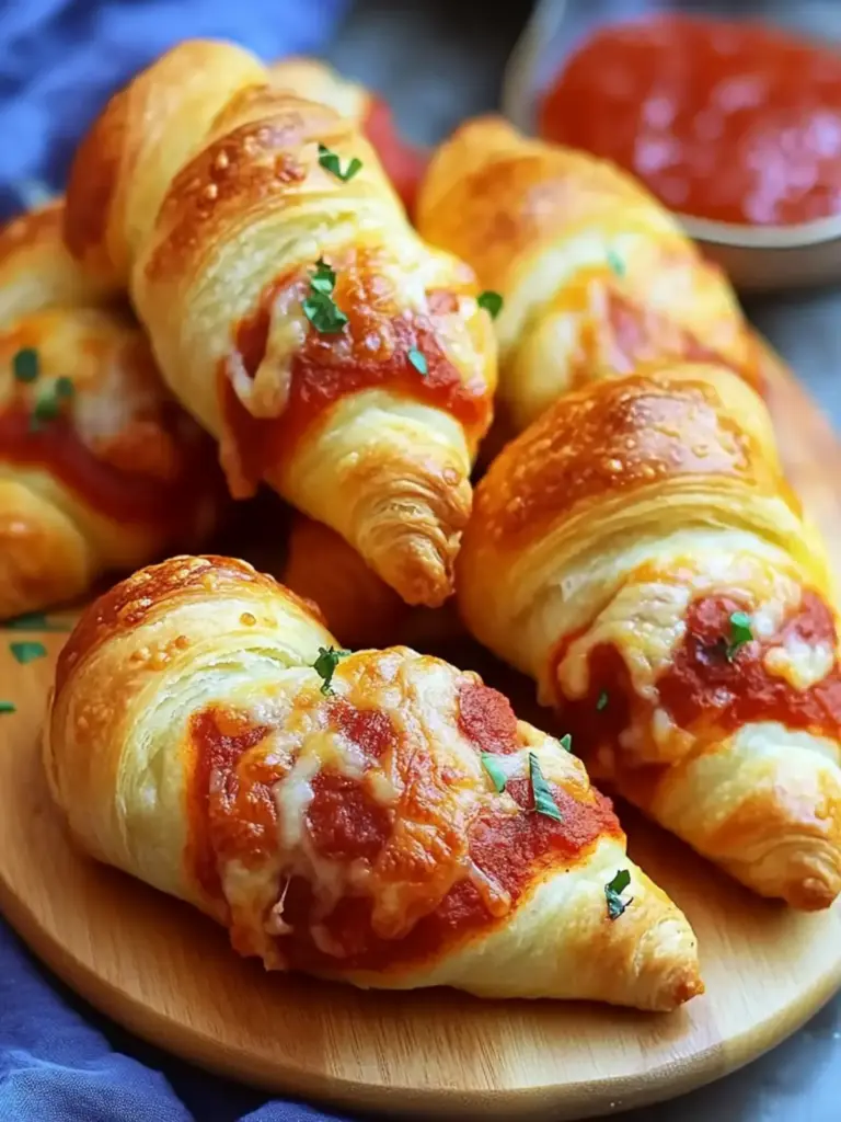Pizza Stuffed Crescent Rolls