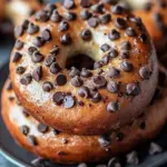Chocolate Chip Protein Bagels