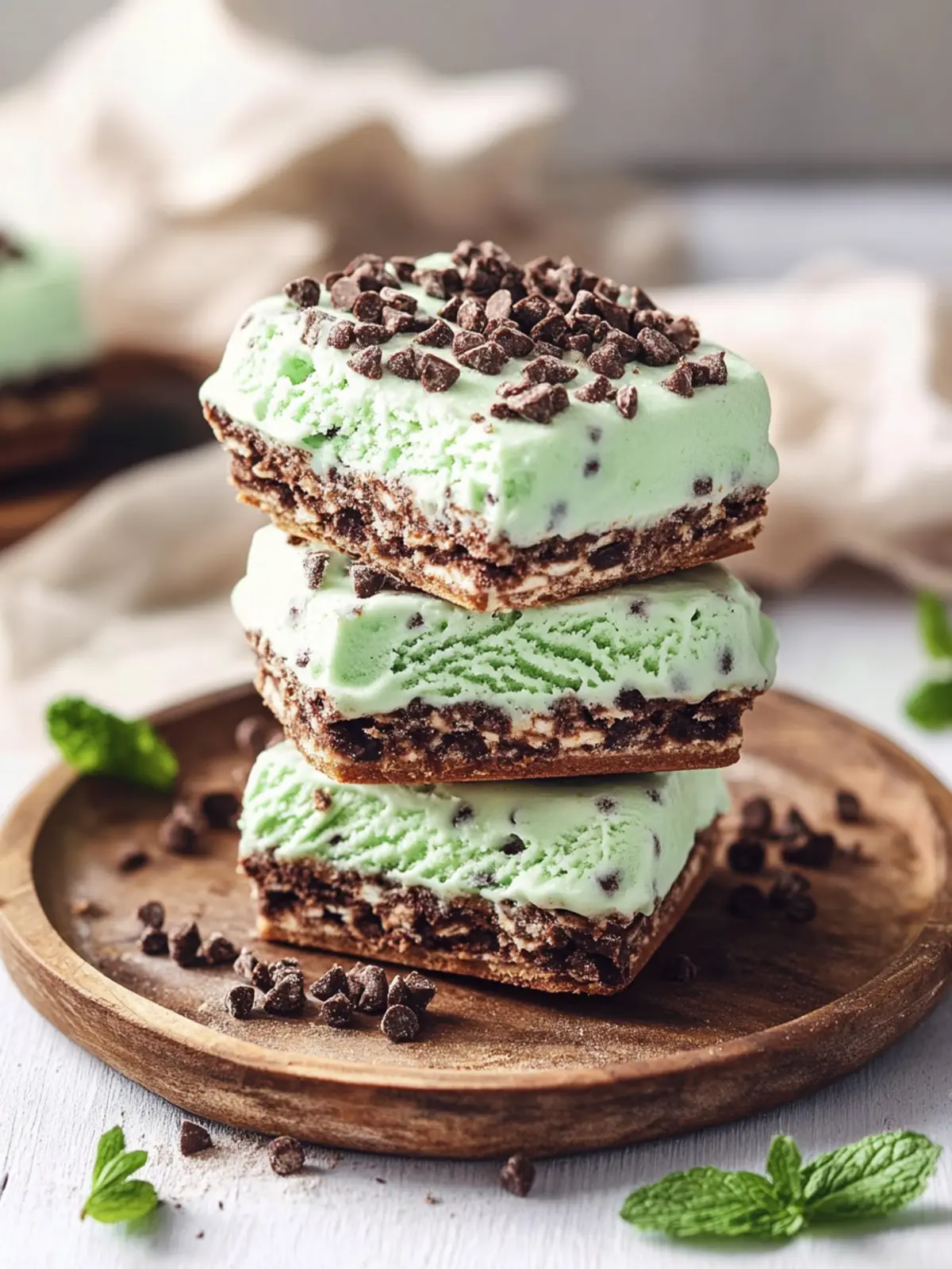 Mint Chip Ice Cream Sandwiches: A Blissful Summer Treat Mint Chip Ice Cream Sandwiches
