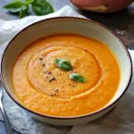 Roasted Italian Sweet Potato Soup