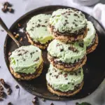 Mint Chip Ice Cream Sandwiches