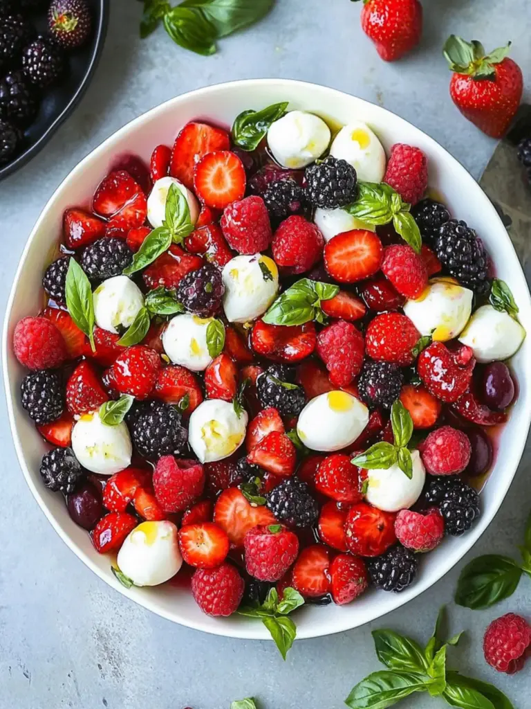 Berry Caprese Salad