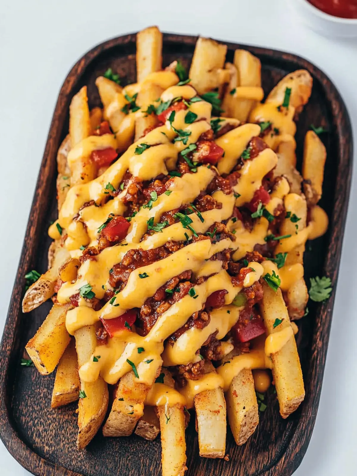 Vegan Chili Cheese Fries